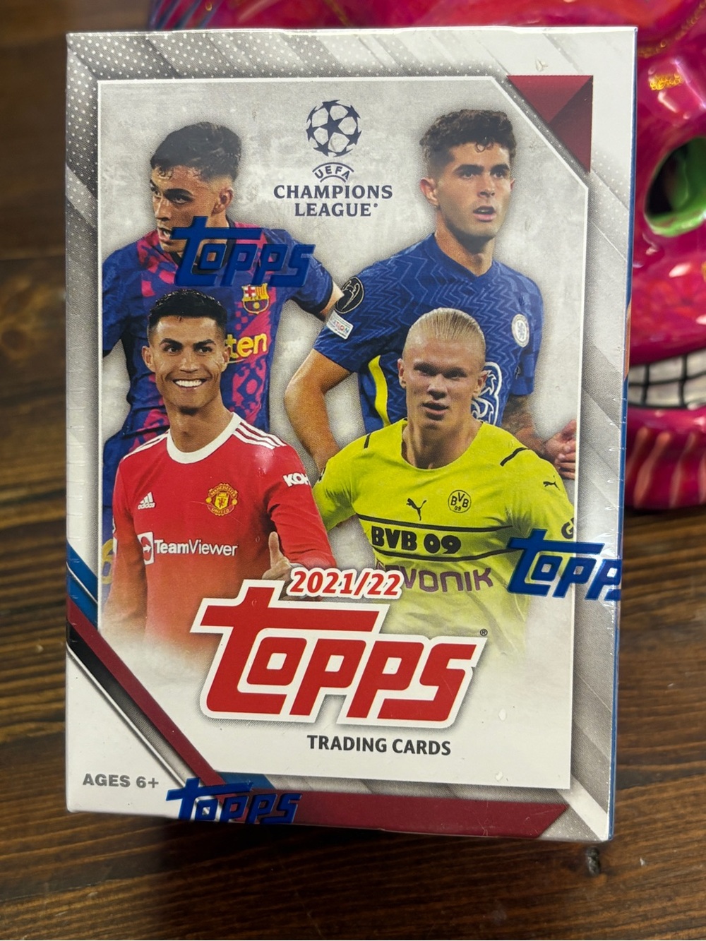 Topps 2021/22 UEFA Champions League soccer blaster box
